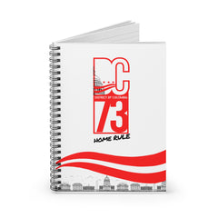 D.C. '73 'Home Rule' Spiral Notebook - Creative Stationery for Students and Professionals