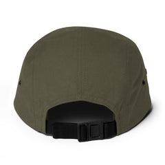 SOUTHEAST/202-ALL BLACK EMBLEM On Olive Five Panel Cap
