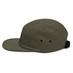SOUTHEAST/202-ALL BLACK EMBLEM On Olive Five Panel Cap