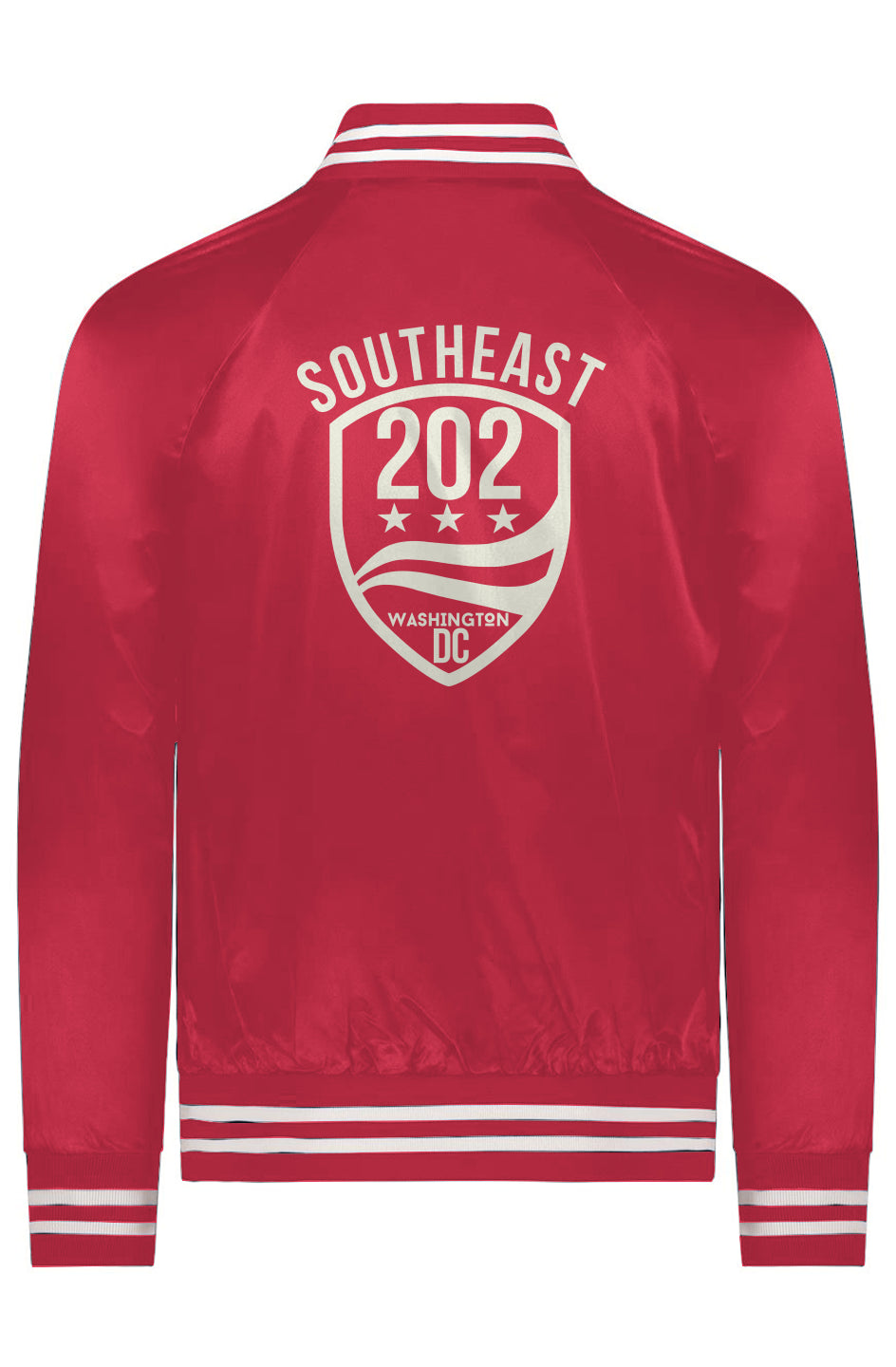 SEDC Satin Baseball Varsity Jacket