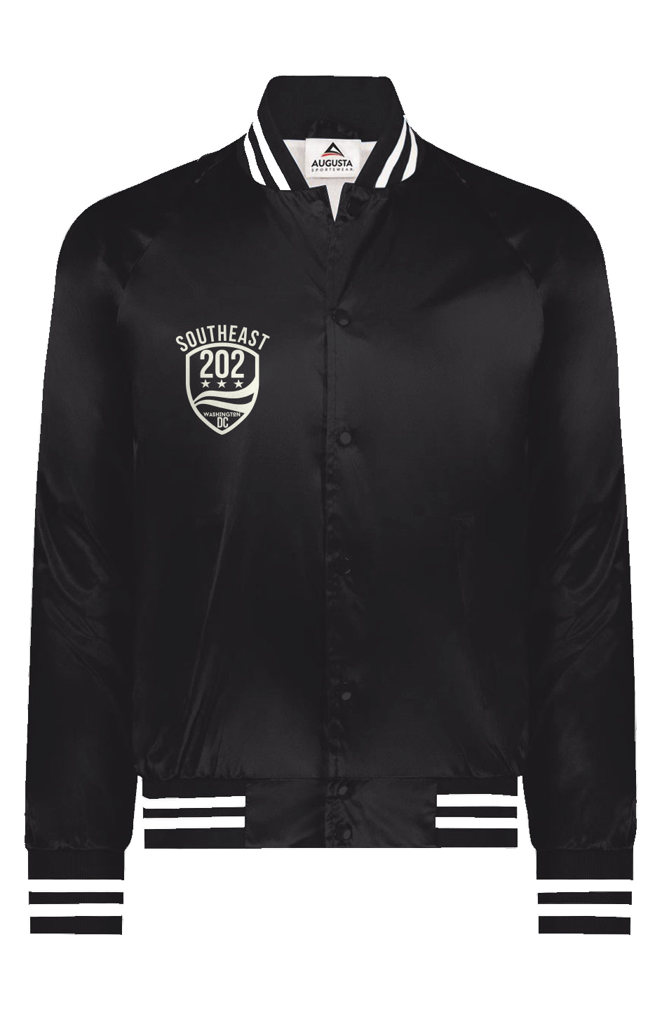 SEDC Satin Baseball Varsity Jacket