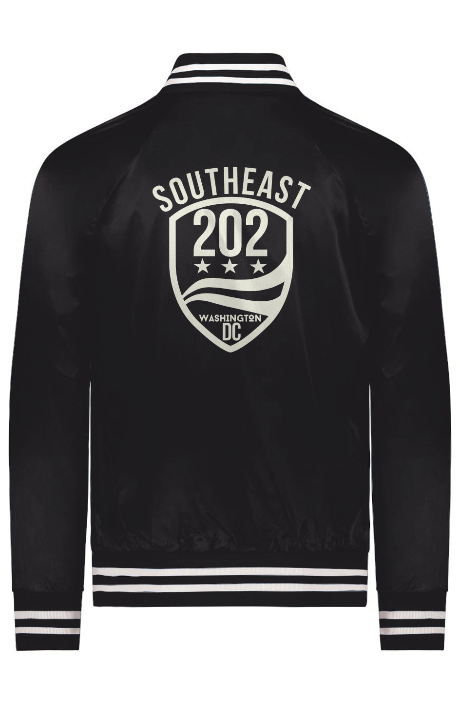 SEDC Satin Baseball Varsity Jacket