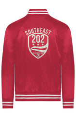 SEDC Satin Baseball Varsity Jacket