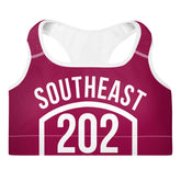 Lipstick Padded Sports Bra