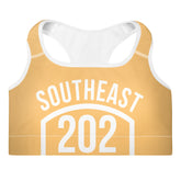 SEDC Yellow Padded Sports Bra