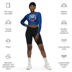 Southeast long-sleeve Crop Top