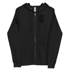 SEDC Black Unisex Fleece Zip-Up Hoodie