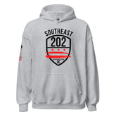 'SEDC/ 202 Emblem' EOTR/Sleeve BIG and Tall (Sizes 3X - 5X ) Grey Hoodie