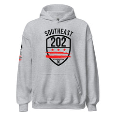 'SEDC/ 202 Emblem' EOTR/Sleeve BIG and Tall (Sizes 3X - 5X ) Grey Hoodie