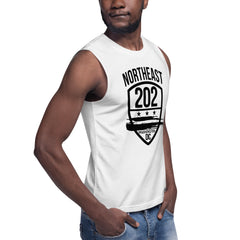 NEDC Sleeveless Shirt (White)