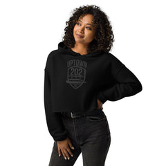 'UPTOWN/NW DC' Women's Crop Hoodie