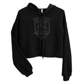 SEDC Crop Hoodie (All Blackj)