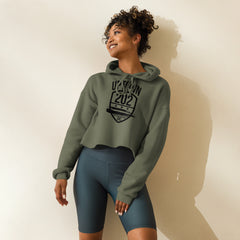 'UPTOWN/NW DC' Women's Crop Hoodie