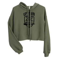 'UPTOWN/NW DC' Women's Crop Hoodie