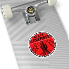 BLACK CINÉASTE - Show Your Love of African American Cinema --(COLOR) Round Stickers, Indoor\Outdoor