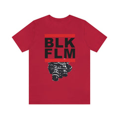 "BLACK FILM: TELL OUR STORIES" --SHOW YOUR LOVE FOR AFRICAN AMERICAN CINEMA--Unisex Jersey Short Sleeve Tee