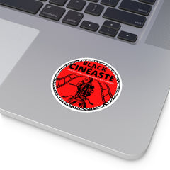 BLACK CINÉASTE - Show Your Love of African American Cinema --(COLOR) Round Stickers, Indoor\Outdoor