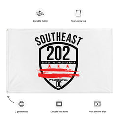 'Southeast /202 DC' Embem Flag -HORIZONTAL