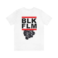 "BLACK FILM: TELL OUR STORIES" --SHOW YOUR LOVE FOR AFRICAN AMERICAN CINEMA--Unisex Jersey Short Sleeve Tee