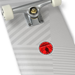 BLACK CINÉASTE - Show Your Love of African American Cinema --(COLOR) Round Stickers, Indoor\Outdoor