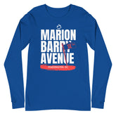 'MARION BARRY AVENUE SEDC' -Unisex Long-Sleeve Cotton Tee