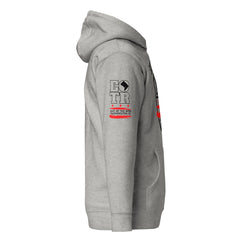 'SOUTHEAST DC / 202' Emblem (with EOTR Sleeve )" - Grey Unisex Hoodie