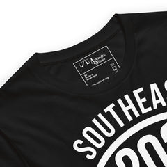 Southeast DC /202 (Emblem Front Only)- Black Unisex t-shirt